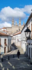One of the many sights along the way on the Portuguese Camino to Santiago De Compostela
